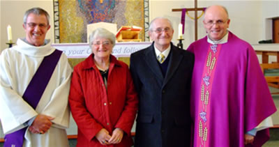 Bert & Barbara Keen celebrate their Golden Wedding Anniversary